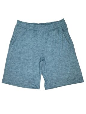 Men's All In Motion Soft Stretch Short 9" Teal Heather Size Medium